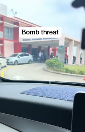 孩子学校接炸弹恐吓家长陷混乱 马来艺人:家长慌张一直插队