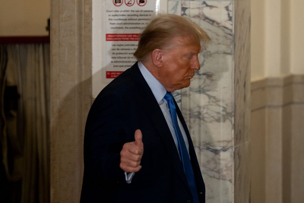 应讯纽约民事案 特朗普与法官激烈交锋