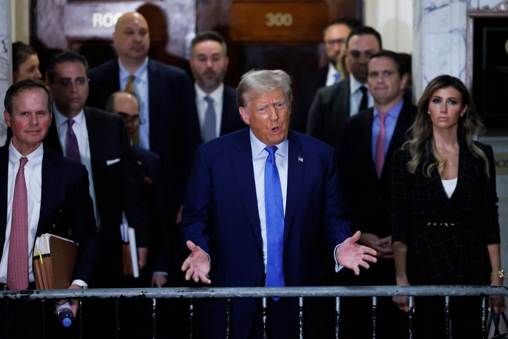 应讯纽约民事案 特朗普与法官激烈交锋