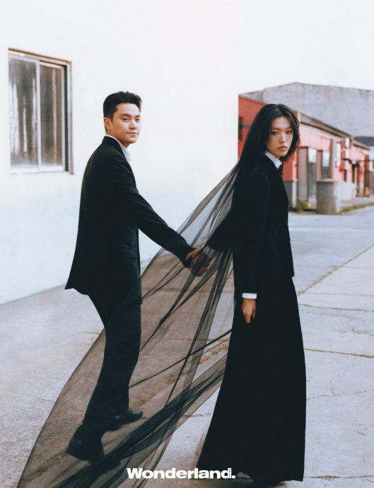 张艾嘉独子周六香港大婚 超模新娘酷戴黑色头纱