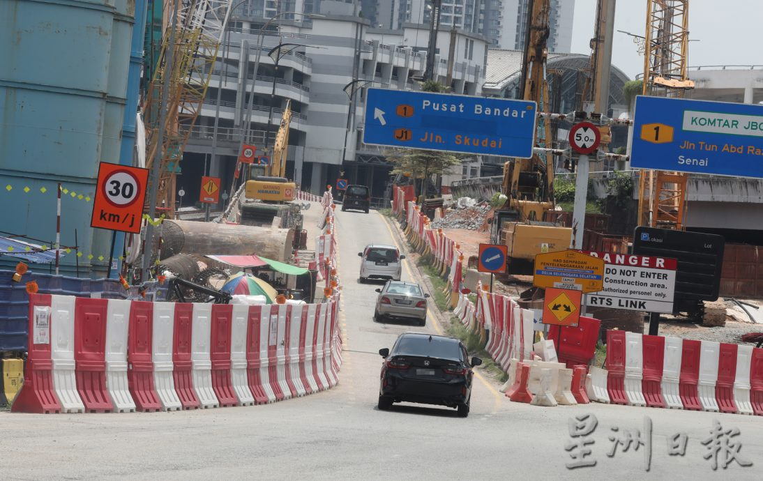 柔:【特稿】:商民:施工期间塞车无可避免 盼RTS改善交通建设