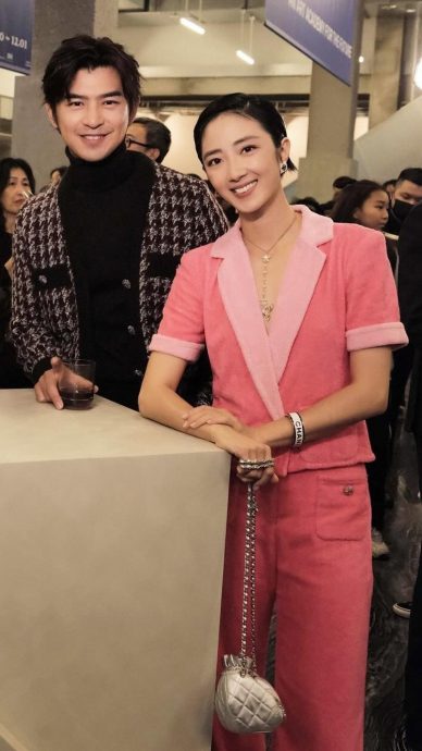 桂纶镁陈柏霖惊喜同框 网掀回忆杀赞盛世美颜