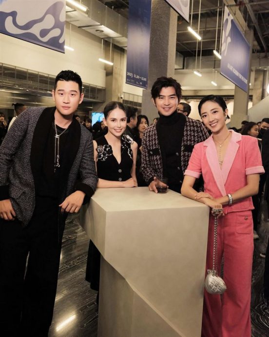 桂纶镁陈柏霖惊喜同框 网掀回忆杀赞盛世美颜