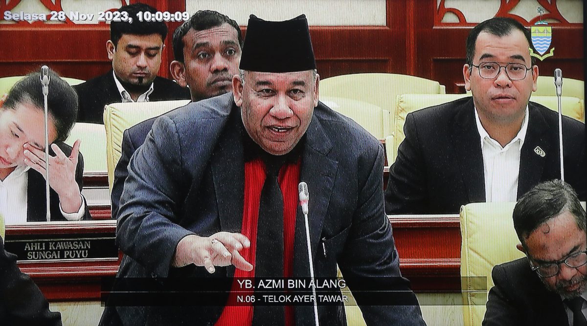 槟州议会／男性也被家暴 土团议员问：正常还是不正常男性？