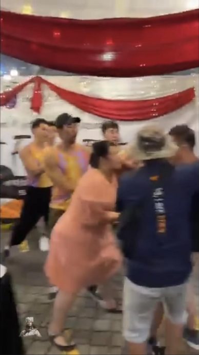 泰国猛男说中文“慢慢来”当和事佬 劝架王雷儿及网红获网赞