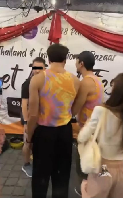 泰国猛男说中文“慢慢来”当和事佬 劝架王雷儿及网红获网赞