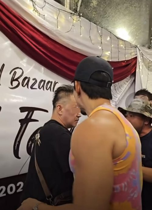 泰国猛男说中文“慢慢来”当和事佬 劝架王雷儿及网红获网赞