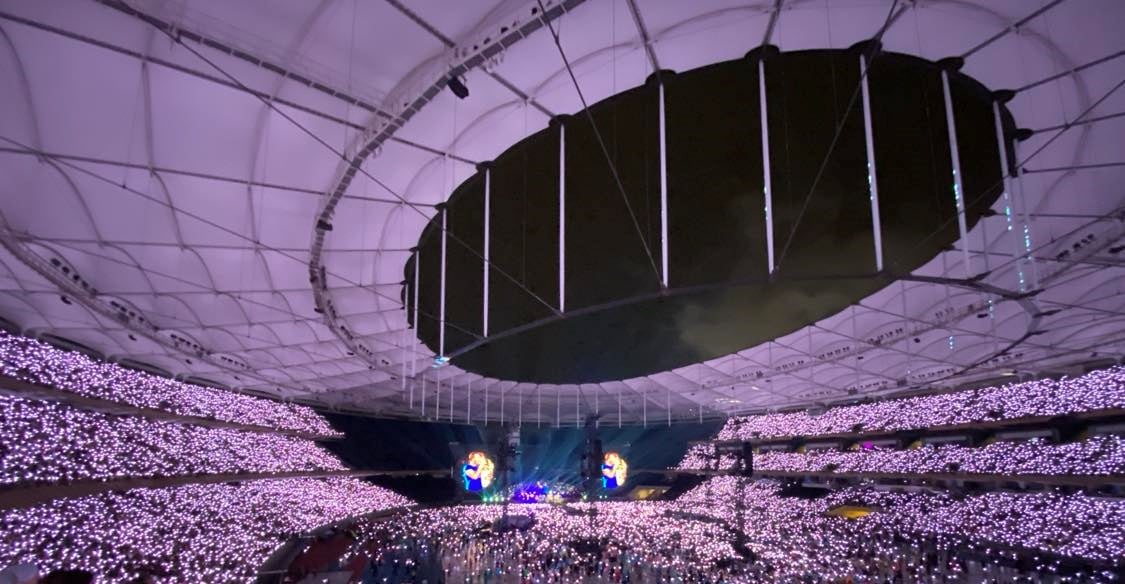 演唱会75000粉丝朝圣 Coldplay破大马纪录