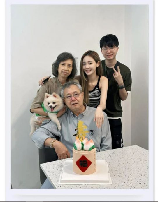 父亲茶室用餐遭撞断腿  黄诗棋曝最新伤势