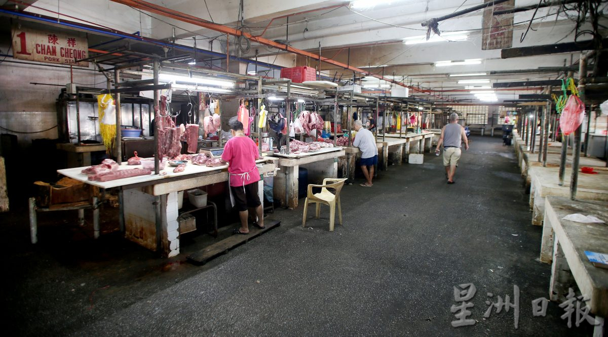 耗资100万 小贩照营业 怡中央公市提升工程开动