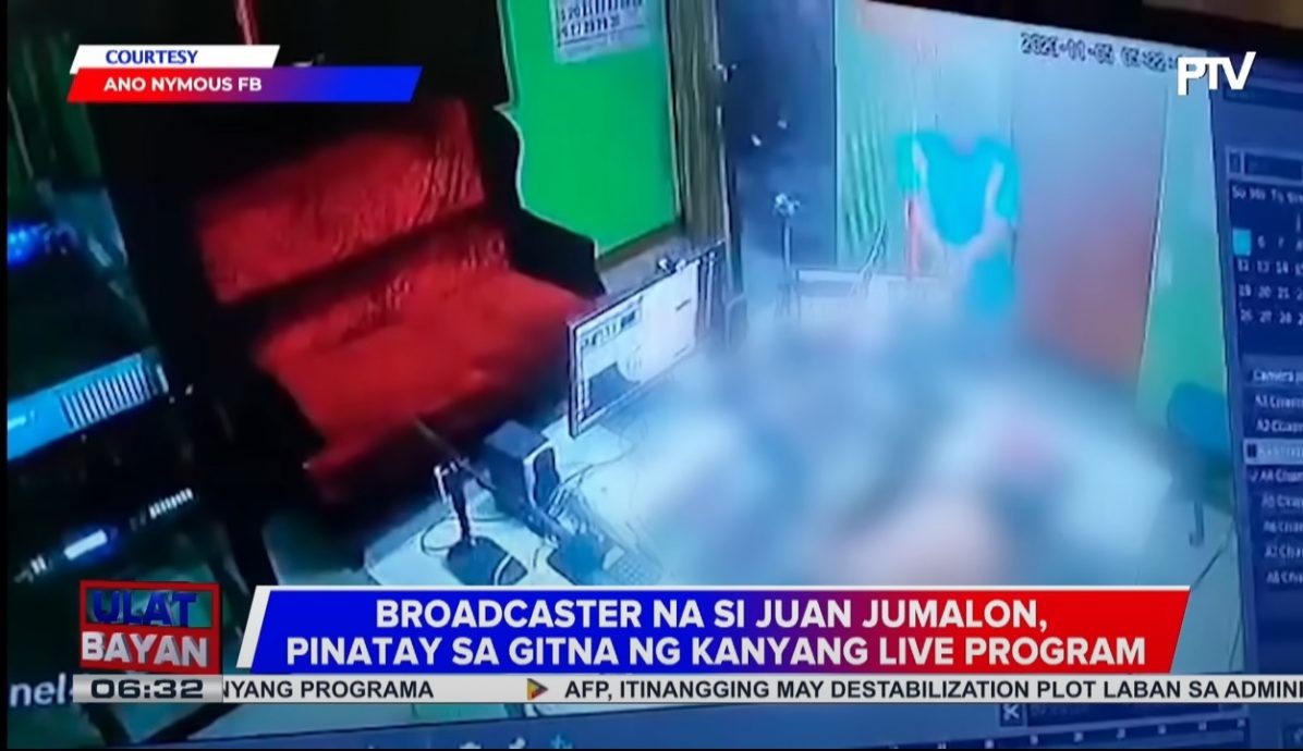 菲律宾电台主持人直播中遭枪杀 溅血瞬间粉丝全目睹