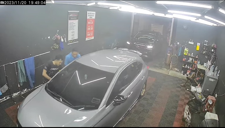 视频 | 陌生人假扮车主朋友 洗车店上演2分钟偷车!