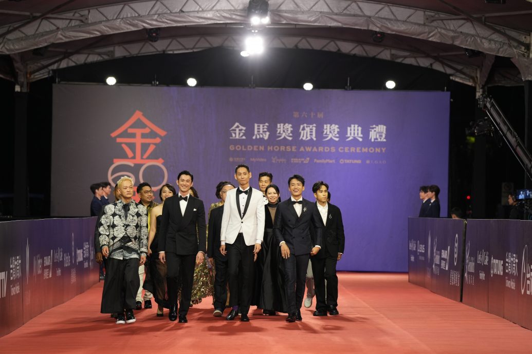 金马60红毯|张吉安牵2美 王礼霖领2帅