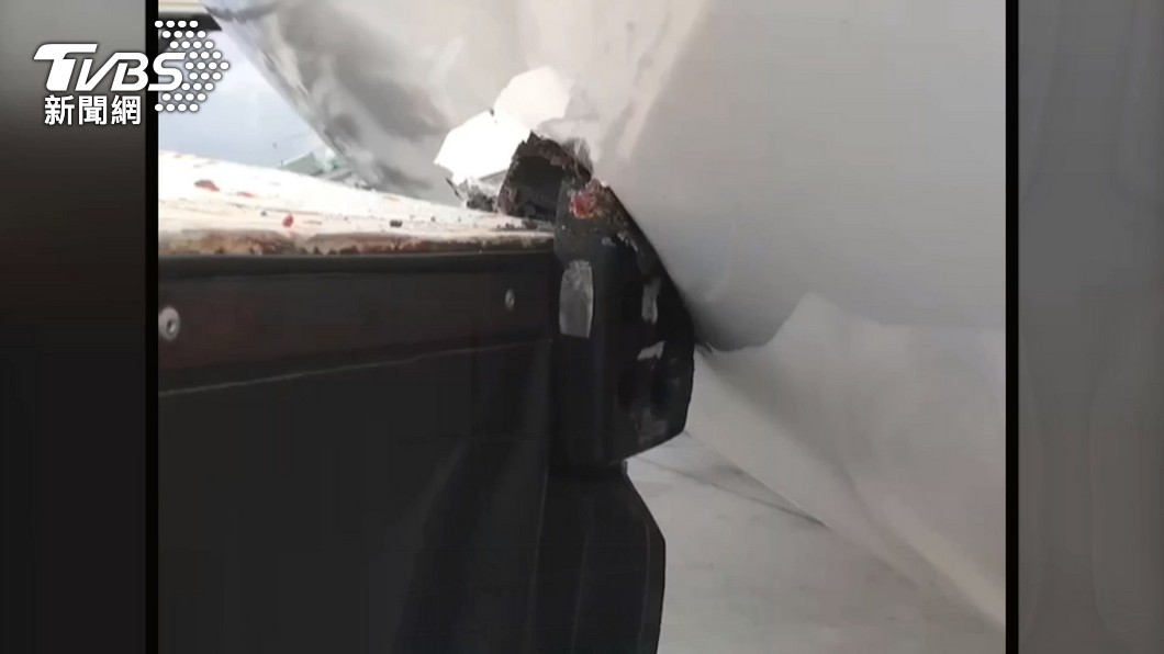 长荣航空车祸“机身撞破洞”！262名旅客滞留