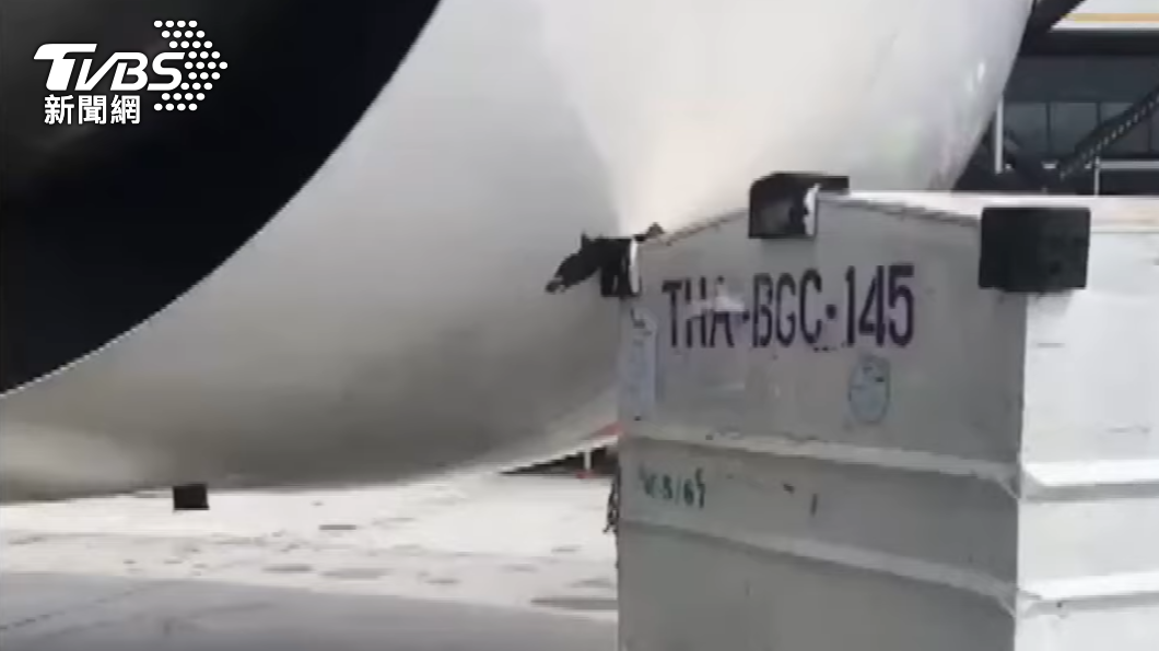 长荣航空车祸“机身撞破洞”！262名旅客滞留