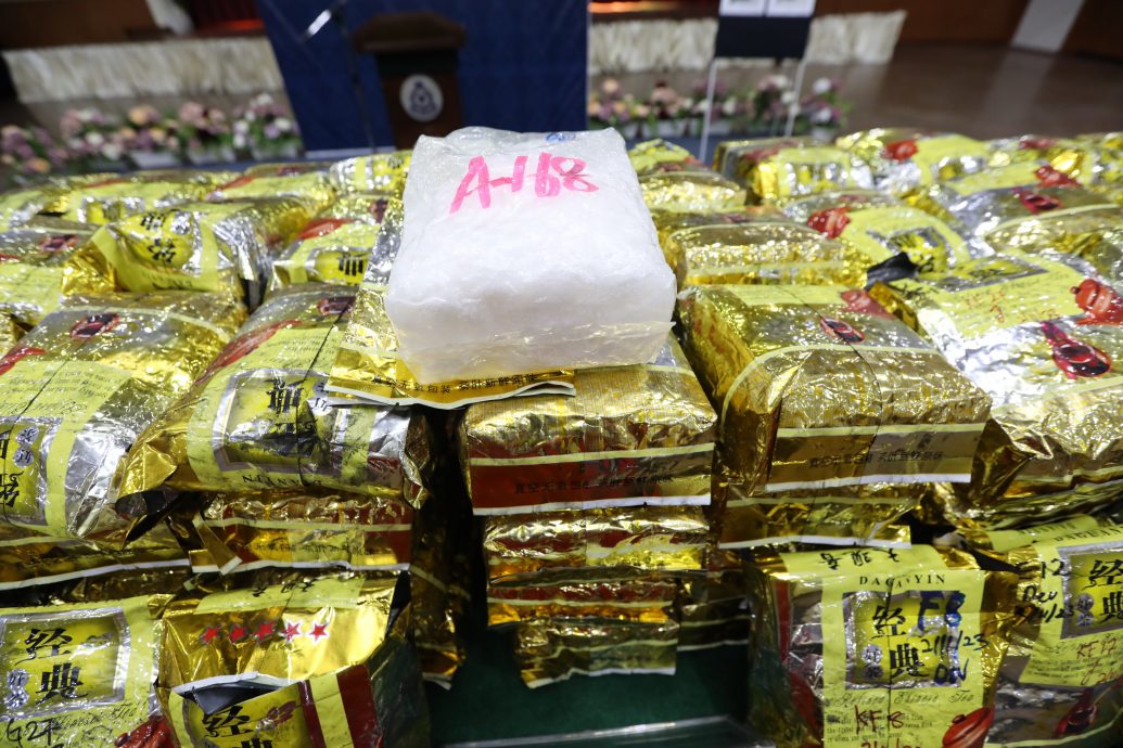 雪警月初捣破2毒品集团 缉千万毒品捕10人