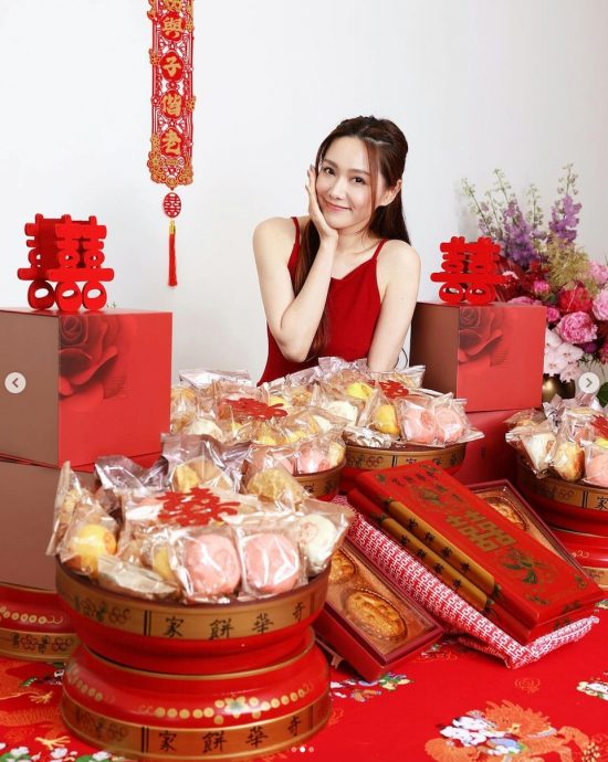 马国明过大礼金器海味样样齐 汤洛雯晒照惊呼：吓呆了