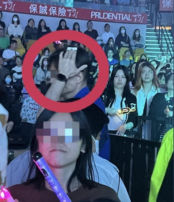 黎明演唱会爆溅血意外 观众惨被手灯敲伤头部