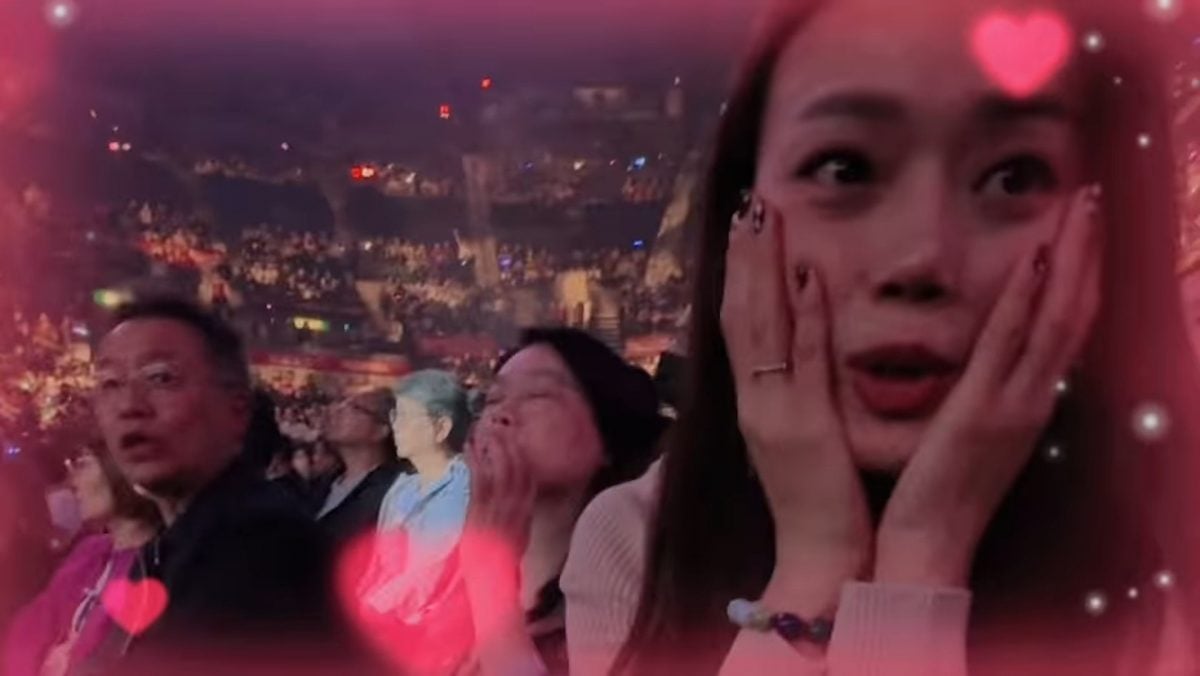 黎明演唱会爆溅血意外 观众惨被手灯敲伤头部