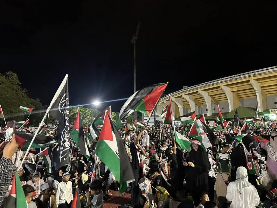 （全国版）吉打“声援巴勒斯坦集会”筹获逾150令吉 沙努西：别吝啬自己的财富 才能获上苍更大回报