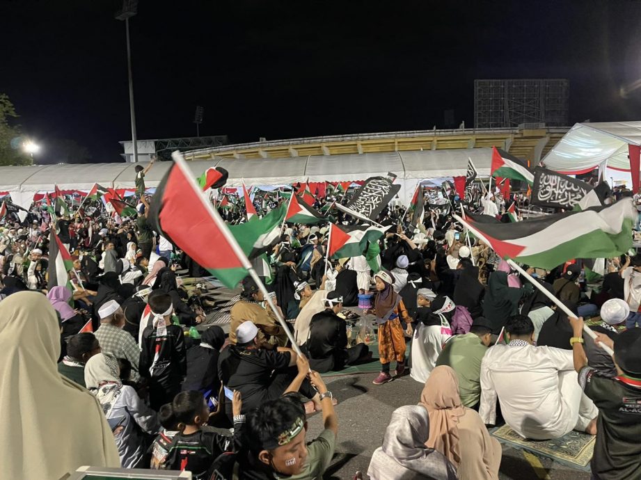 （全国版）吉打“声援巴勒斯坦集会”筹获逾150令吉 沙努西：别吝啬自己的财富 才能获上苍更大回报