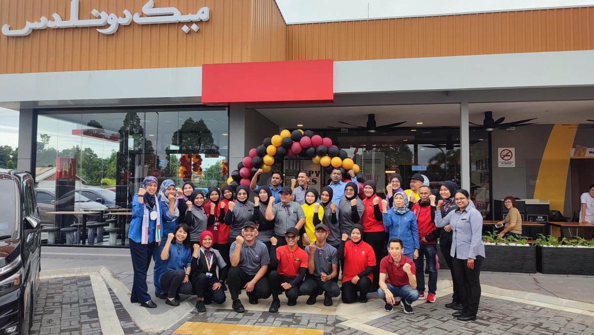 （全国版）麦记默贡新店今开张，已无过往凡新店开张大摆长龙之景！