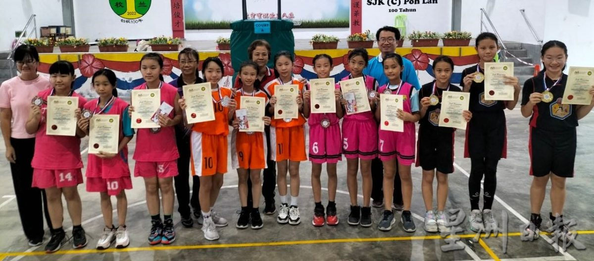 （古城第六版主文）马六甲11岁以下第一届LECSHINE杯三人篮球赛 甲65所华小186人参与