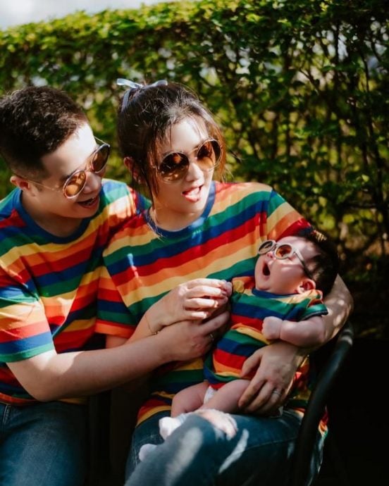 S.H.E合体小腰果 Selina晒一家三口照庆生日