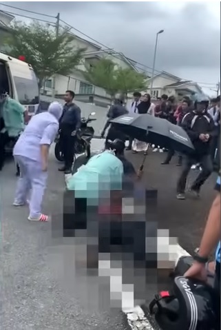 17岁骑士车祸丧命/死者姐姐:不停对弟弟施CPR无反应 肇事者应受惩罚