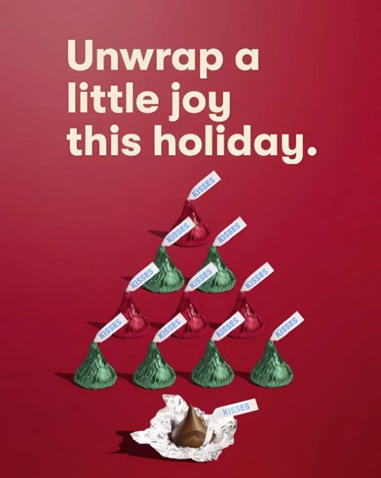 【圣诞色彩／03】圣诞广告如何创意玩转红绿白?