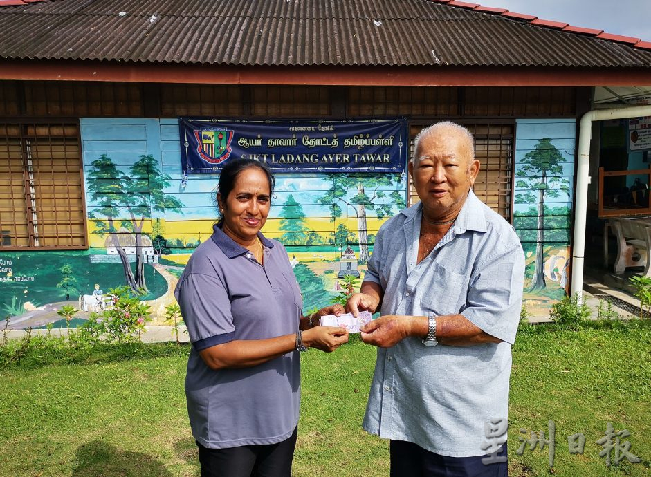 【暖势力】/叶东平折扣价售地再捐10万 淡小免费用地30年