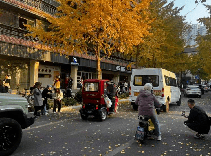 上海一条马路如周末的公园　居民懵了：怎幺这幺多人？