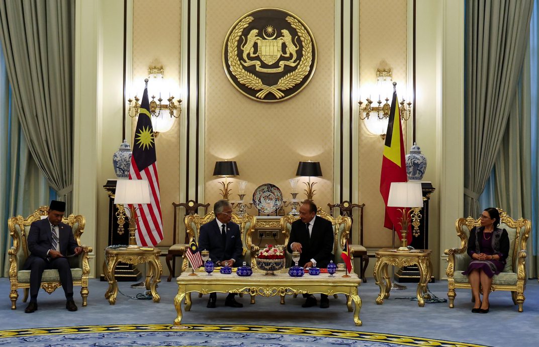 东帝汶副总理莱依觐见国家元首