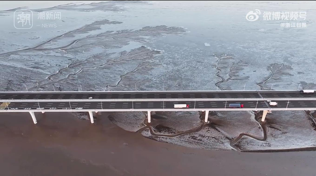 中国冬至太冷了...钱塘江、西湖结冻 山东威海积雪74公分
