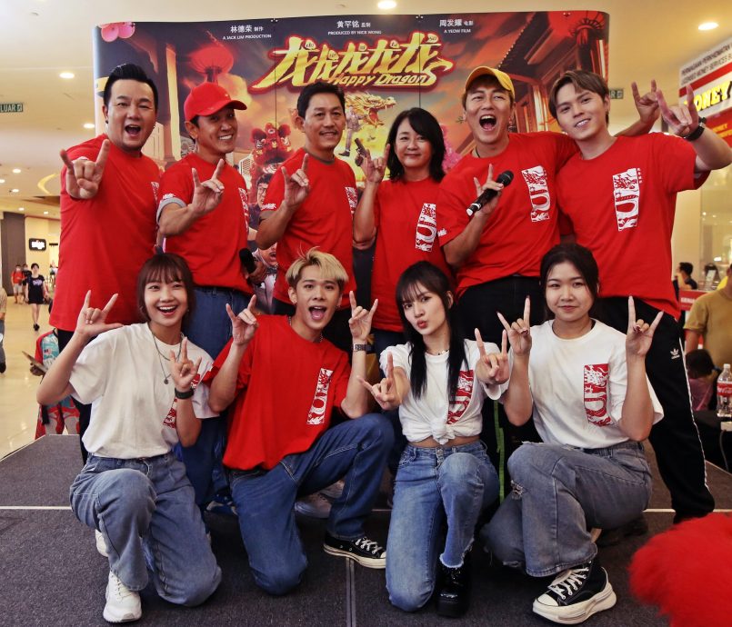 为贺岁片化4小时老妆 林德荣自曝片场摆臭脸