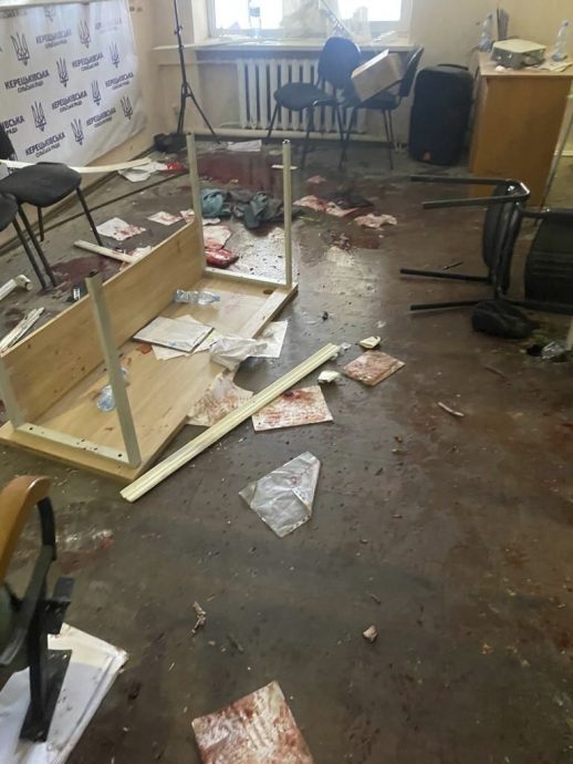 乌克兰村委员会议中引爆手榴弹 致26人伤