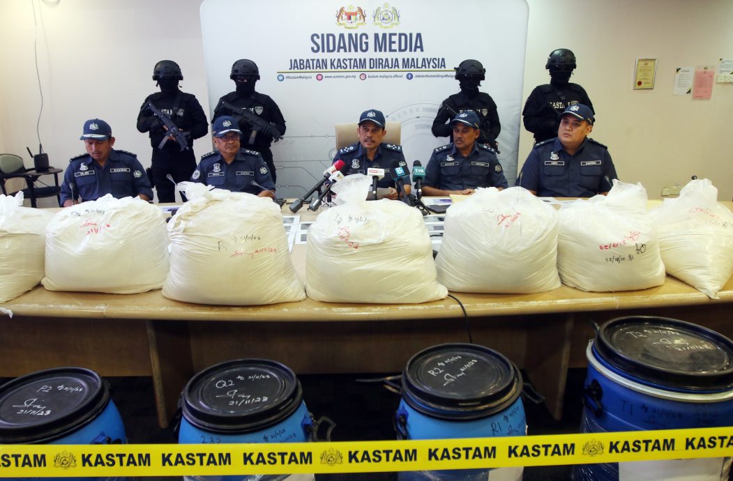 全国版/毒贩从印度运入260公斤K他命后，被肃毒组捣破