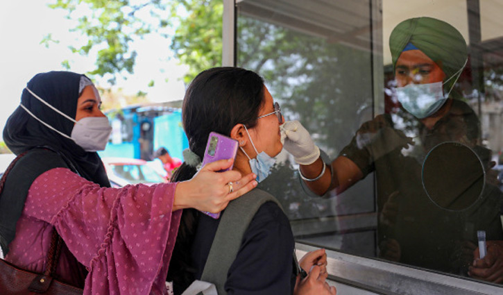 印度冠病病例增多 验出JN.1变异株