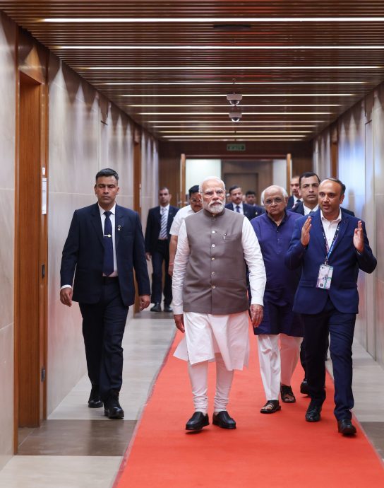 印度语言千百种 总理莫迪演说首次出动AI即时翻译