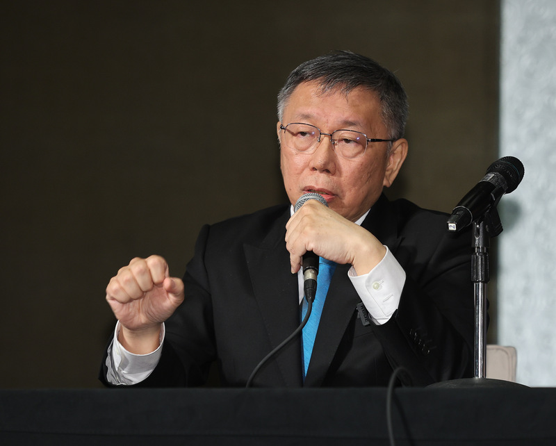 外交依循蔡英文路线 柯文哲自称内心本质还是深绿的