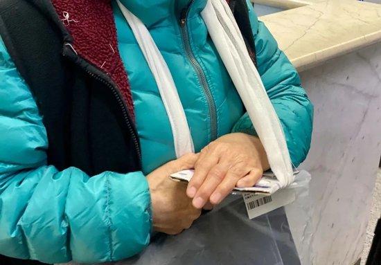  大雪过后 北京一医院接诊摔伤患者116名