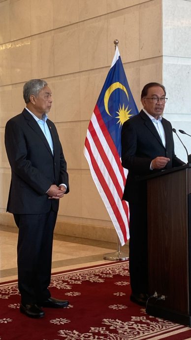  安华：阿米尔韩查是专才 胜任第二财长  “需祖基菲里重掌卫部” 