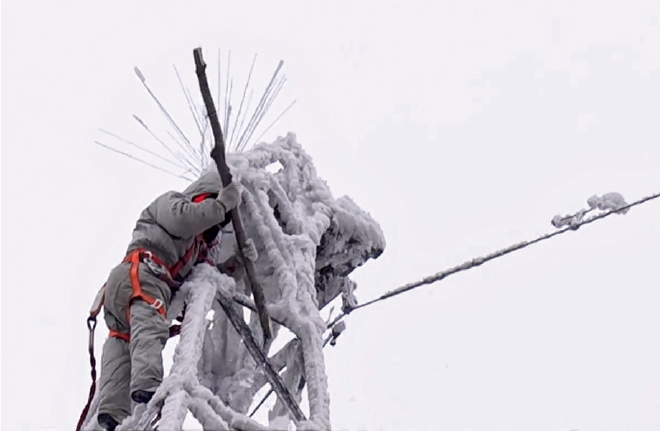 寒潮袭到  中多地倡议节约用电:减少用电梯空调