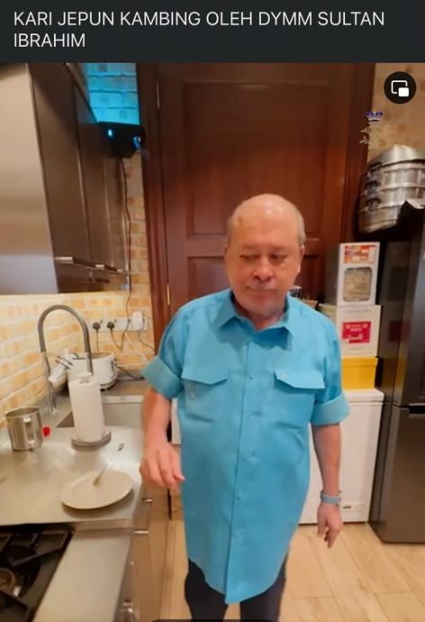 **已签发**柔(只供网):“朕的秘密食谱”,柔苏丹陛下煮日式咖哩羊肉