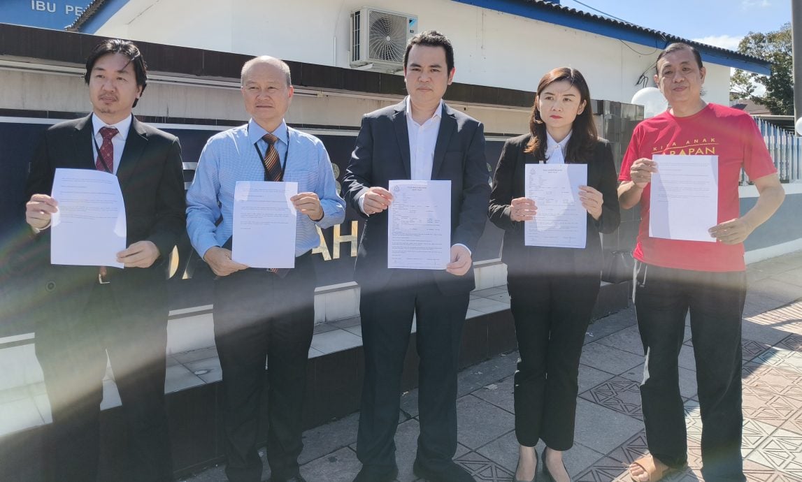 张哲敏针对沙努西言论报案