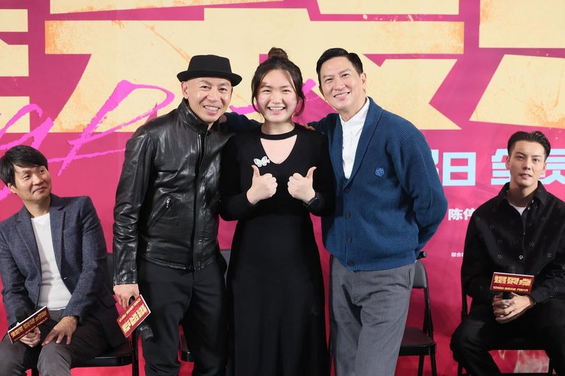 张家辉30秒展现神级演技 李馨巧站台晒全家福