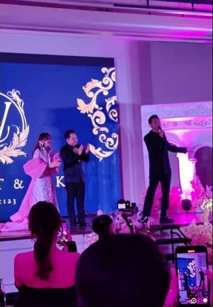 惊喜现身大马友人婚礼 陈展鹏唱歌神名曲掀高潮