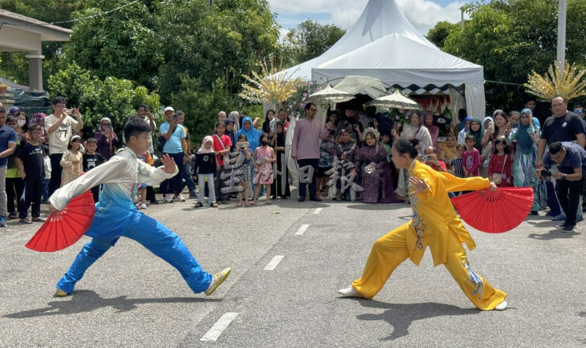 暖势力∕(全国版)中华武术龙狮结合马来鼓为巫裔婚礼表演助兴