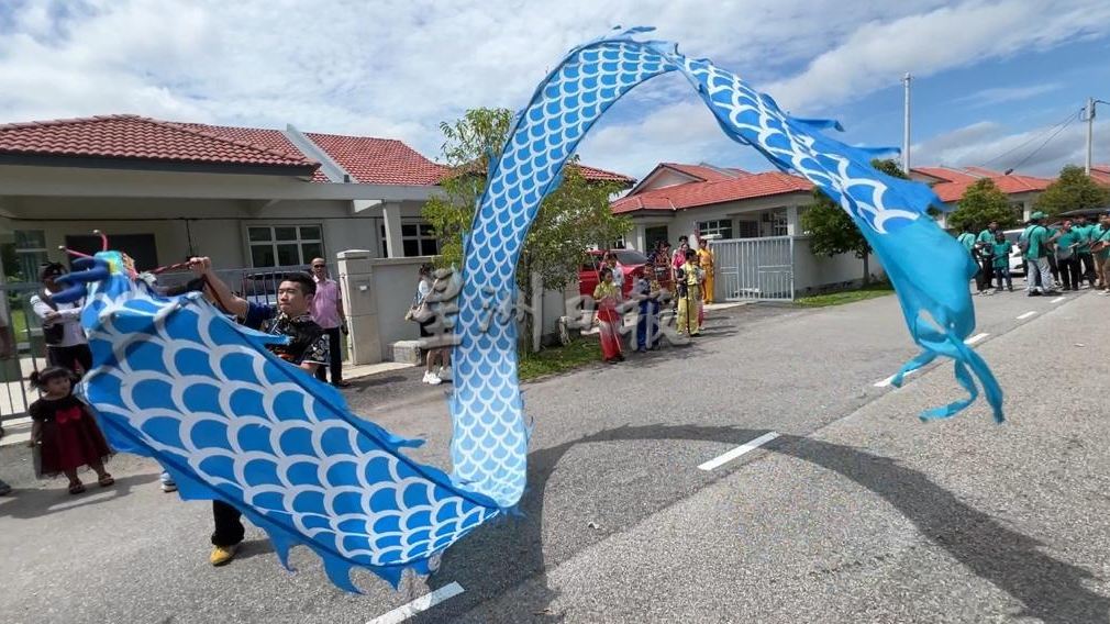 暖势力∕(全国版)中华武术龙狮结合马来鼓为巫裔婚礼表演助兴