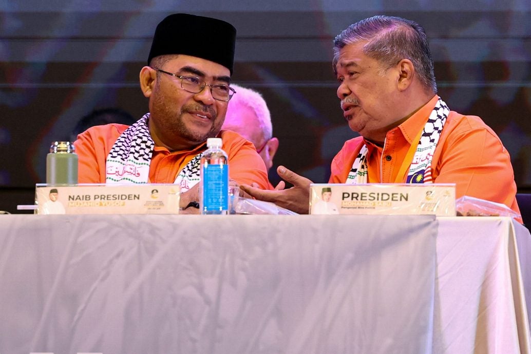 末沙布顺利蝉联诚信党主席 慕加希取代沙拉胡丁任副手